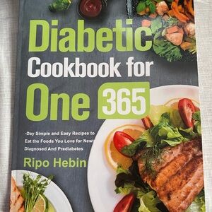 Diabetic Cookbook for One 365 - Green Cover
